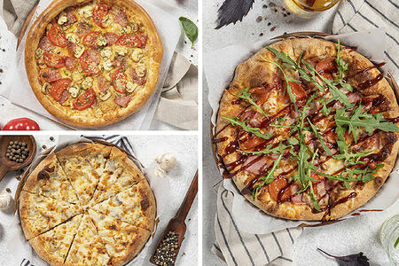 Комбо 3 Любимые пиццы традиционное