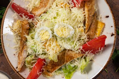 Цезарь с курицей