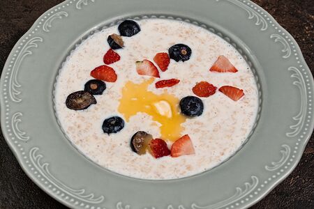 Овсяная каша на молоке