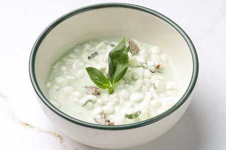 Творожное зерно в сливках