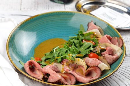 Стейк-салат Строганов