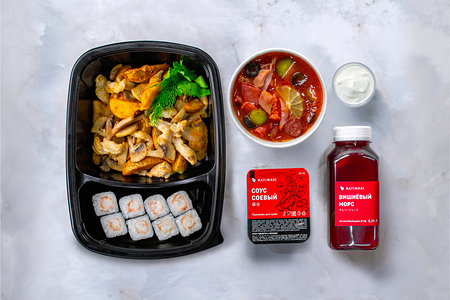 Ланч №2 с Солянкой