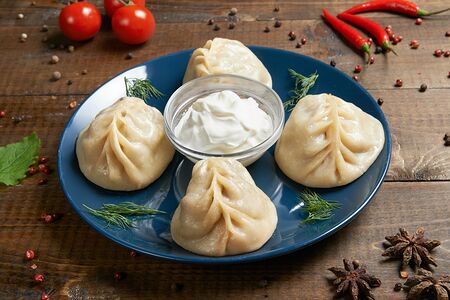 Манты с бараниной Халяль