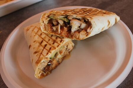 Классическая шаурма с курицей