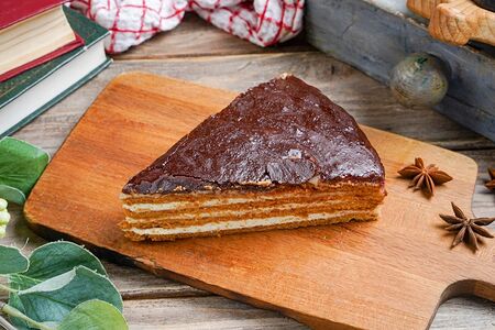 Медовик шоколадный