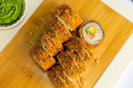 Лосось темпура