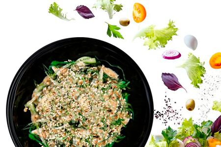 Салат Кайсо с огурцом