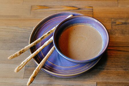 Крем-суп из белых грибов