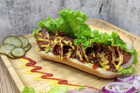 Хот-дог Дон бекон