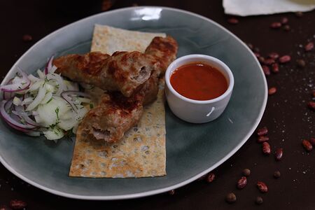 Люля-кебаб из мраморной говядины