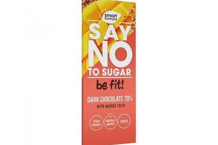 Шоколад горький Dark with mango crisp