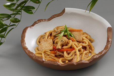 Лапша Удон со свининой