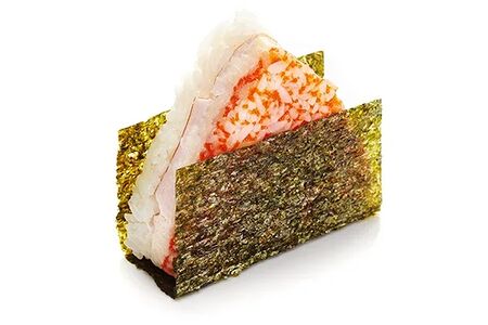 Онигири с курицей терияки