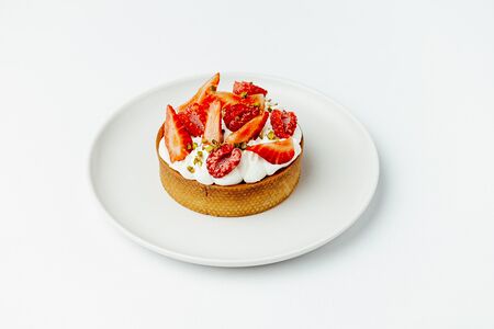 Тарт клубничный