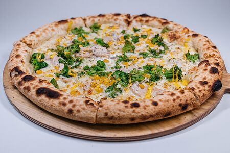 Пицца Индейка и брокколи