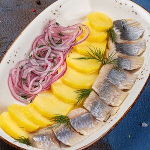 Селедочка с картофелем