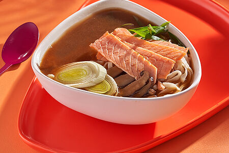 Мисо суп с лососем