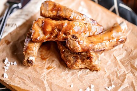 Свиные ребрышки гриль