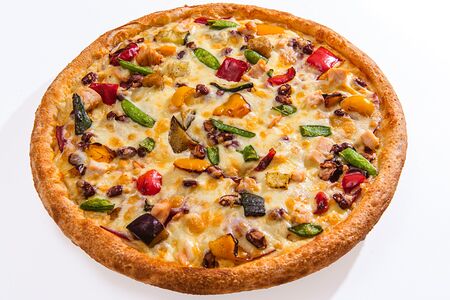 Мясо с овощами гриль