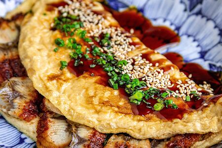 Омлет с угрем