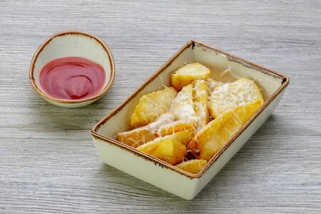 Картофельные дольки 