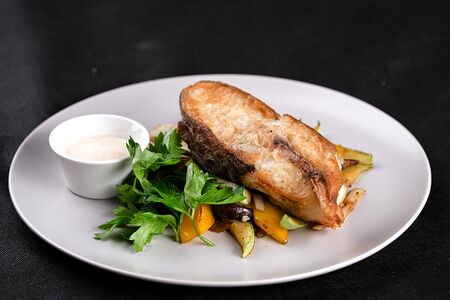 Стейк из палтуса