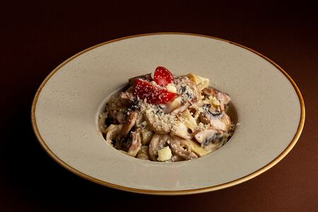 Паста с грибами