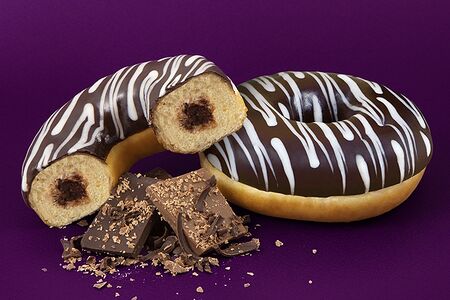 Пончик ШокоДон с шоколадной начинкой