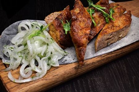 Люля-кебаб cвинo-говяжий