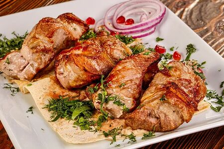 Шашлык из мякоти баранины