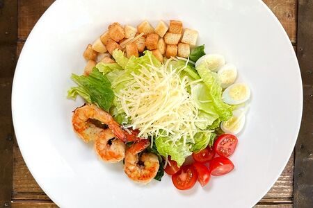 Цезарь с креветками