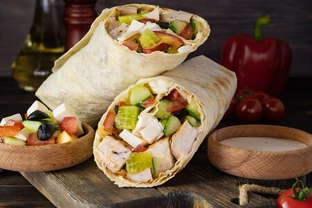 Шаурма Греческая на углях