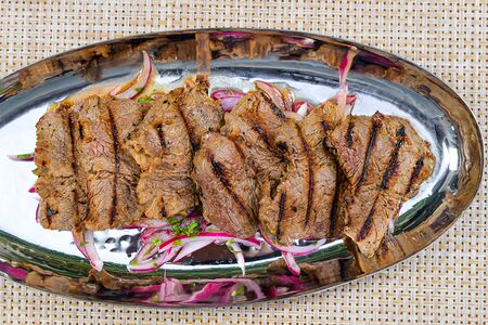 Говяжья вырезка в специальном маринаде