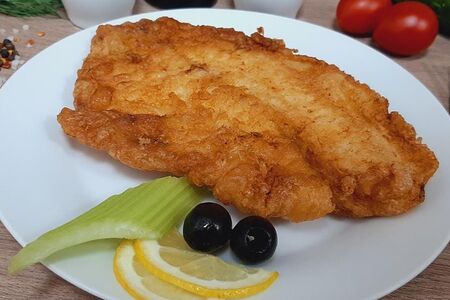 Филе королевского окуня в кляре