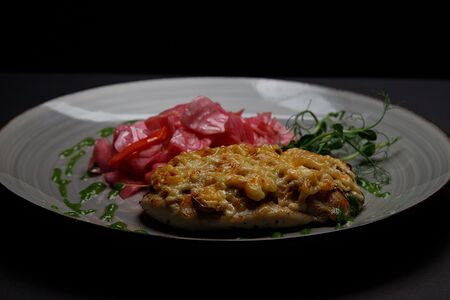 Куриная грудка по-французски