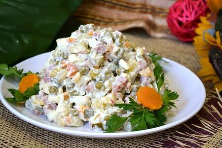 Оливье по-французски