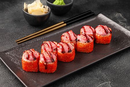 Запеченный лосось