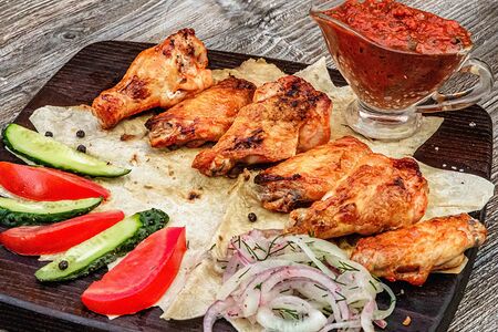 Куриные крылышки