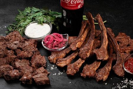 Ассорти шашлыков из баранины