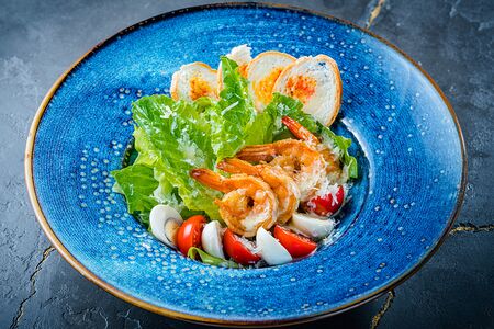 Цезарь с креветкой