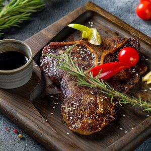 Стейк по-восточному