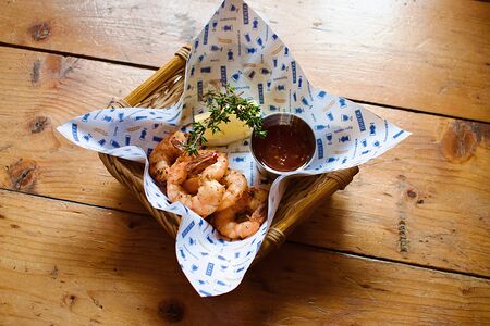 Креветки Гриль