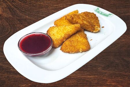 Сыр жареный