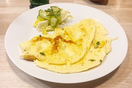 Омлет с овощами