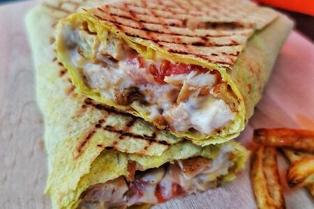 Сырная шаурма