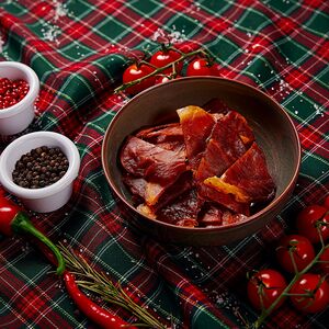 Чипсы из вяленой свинины