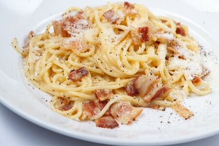 Спагетти Карбонара с панчеттой