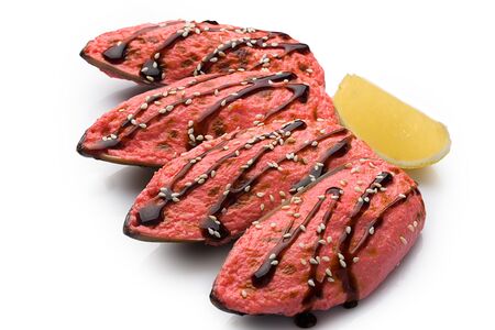 Мидии в фирменном соусе