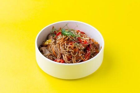 Соба с говядиной