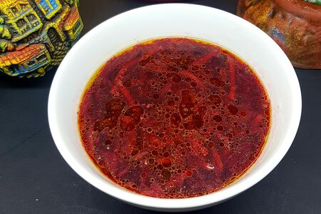 Борщ постный